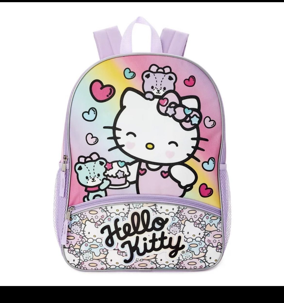 Hello Kitty Shimmering Hello Kitty Backpack kids school bag girls favorite