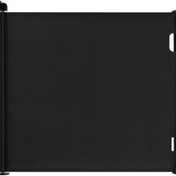 dearlomum Retractable Baby Gate,Mesh Baby Gate or Mesh Dog Gate,33" Tall,Extends up to 55" Wide,Child Safety Gate for Doorways, Stairs, Hallways, 