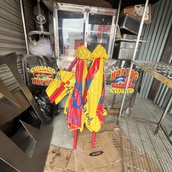 Vienna Hot dog umbrellas 