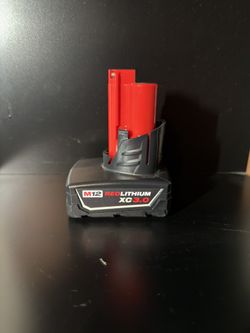 Milwaukee M12 3.0ah Battery 