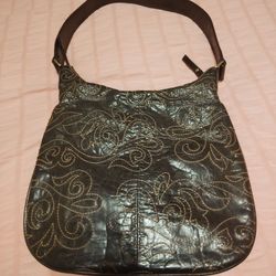 Naturalizer Leather Stitched Bag