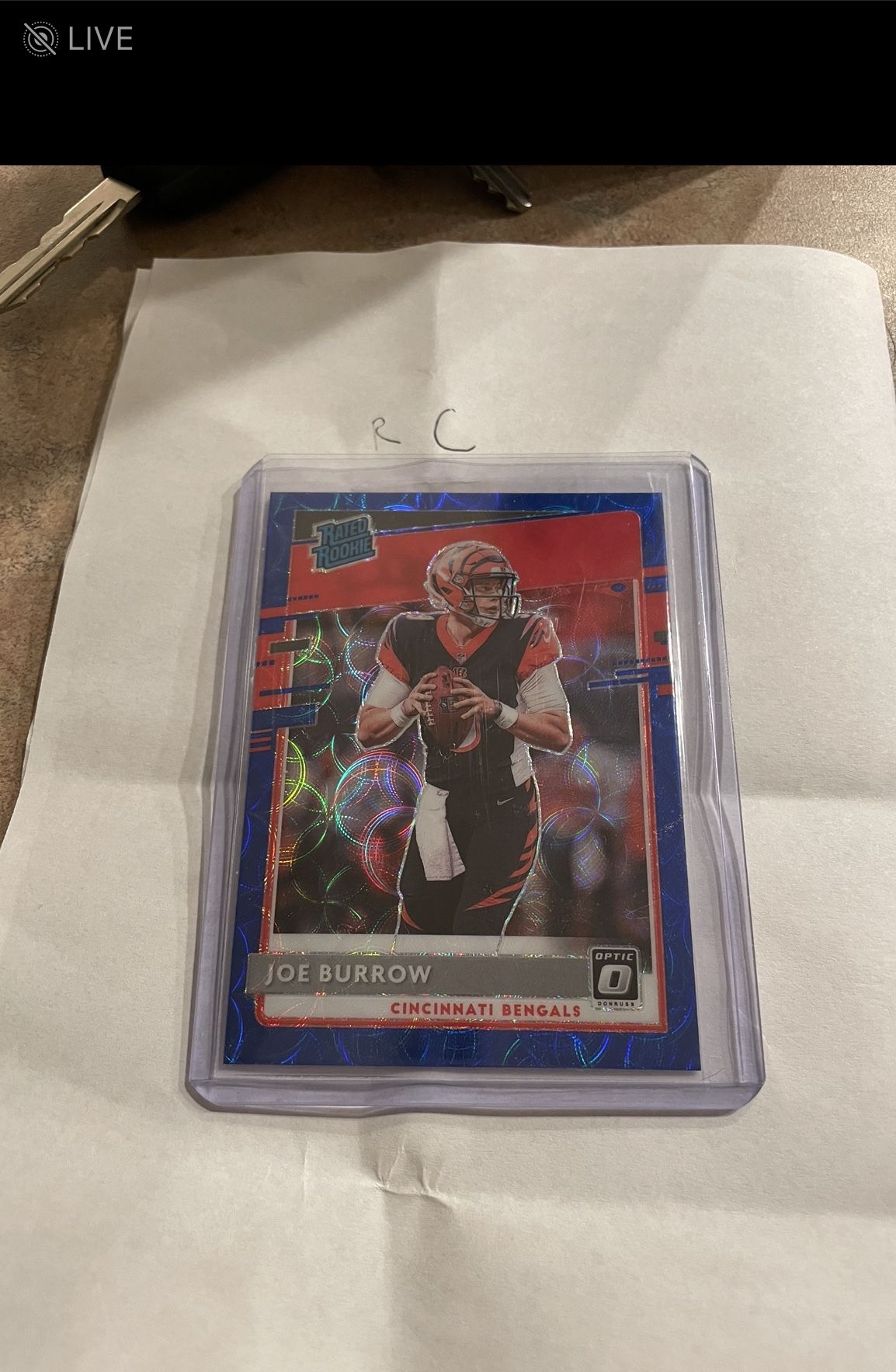 Burrow Blue Optic 