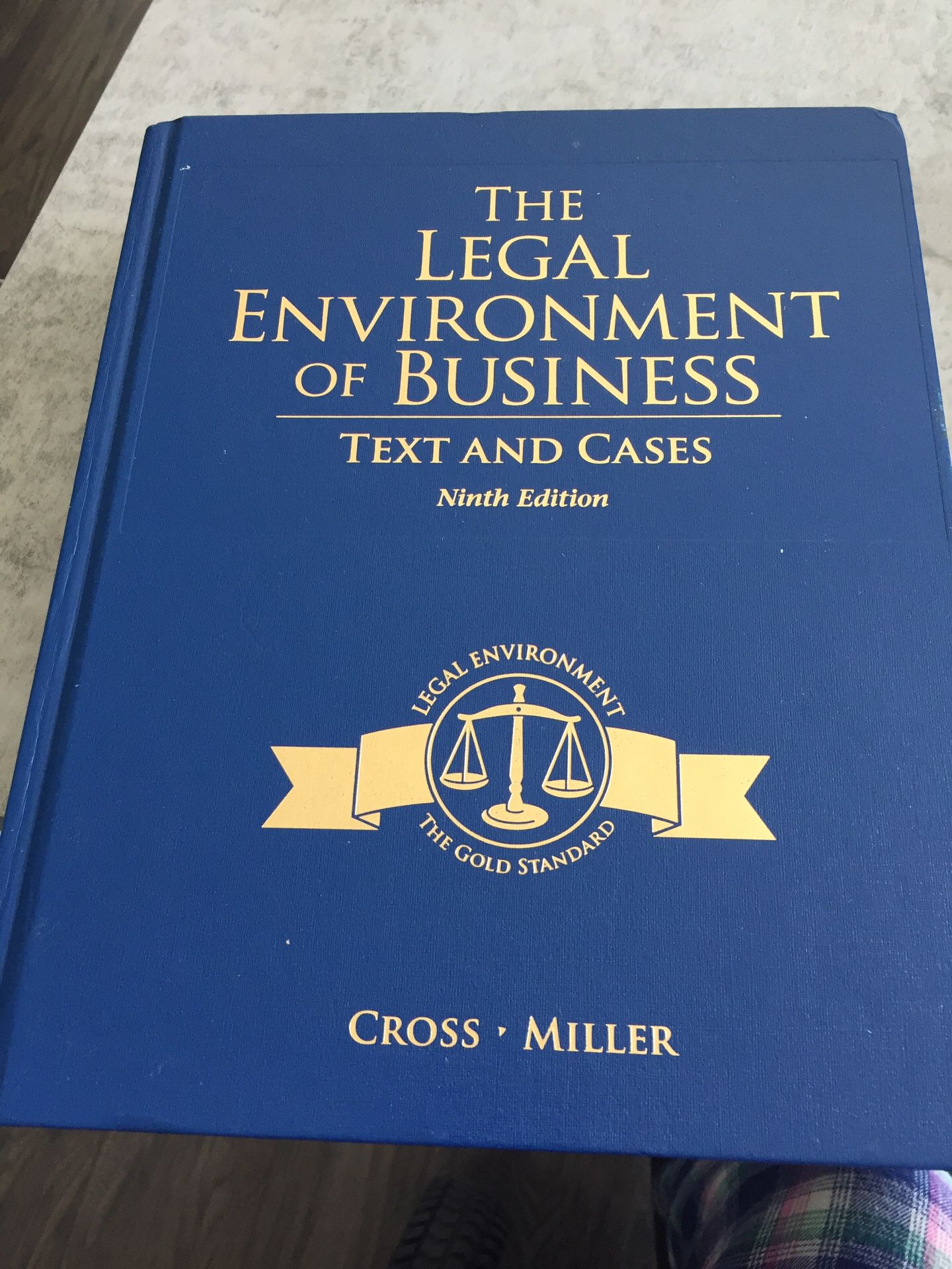 The Legal Environment of Business-Text and Cases
