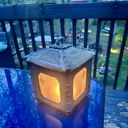 Japanese Pure Clay Lantern