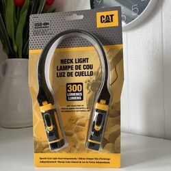 CT7105 Rechargeable LED Neck Light - Portable, Bright, Hands-Free 300 Lumens