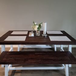 Osbourne 4 - Person Dining Set with Rectangular Table