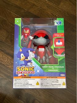 Sonic the hedgehog metal knuckles 35th anniversary figure