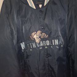 UNC Tarheela Vintage 90s Bomber Jacket