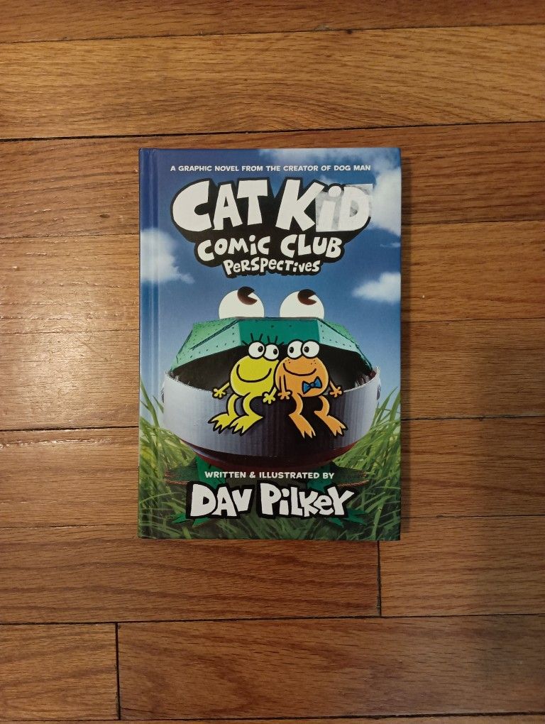 3/$10 🌟 Cat Kid Comic Club Perspectives Graphic Novel Hardcover Book Dav Pilkey