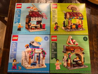LEGO Restaurants of the World 40906 Japan 40907 Mexico 40908 Greece 40909 Italy