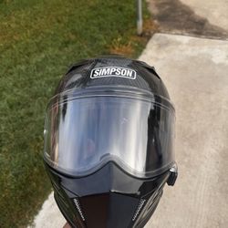 Simpson Mod Bandit Carbon w Packtalk Pro