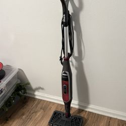 Shark Genius Hard Floor Cleaning System Pocket (S5003D) Steam Mop, Burgundy/Gray