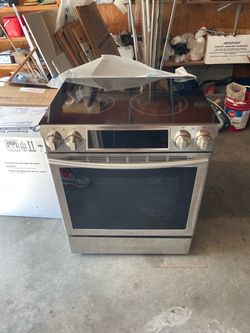 Samsung Slide-In Electric Range
