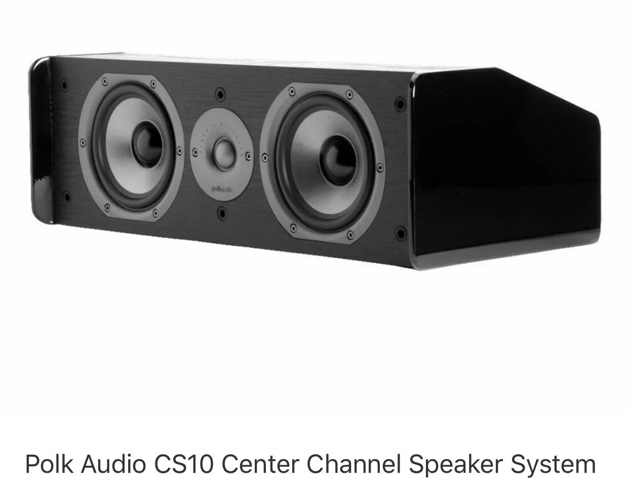 Polk Audio CS10 center channel speaker