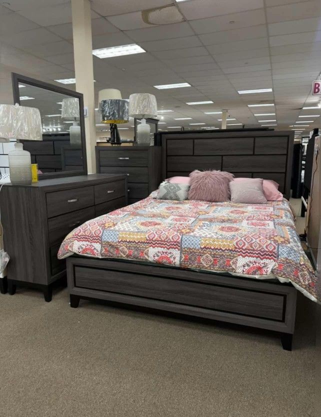 All Wood Bedroom Set