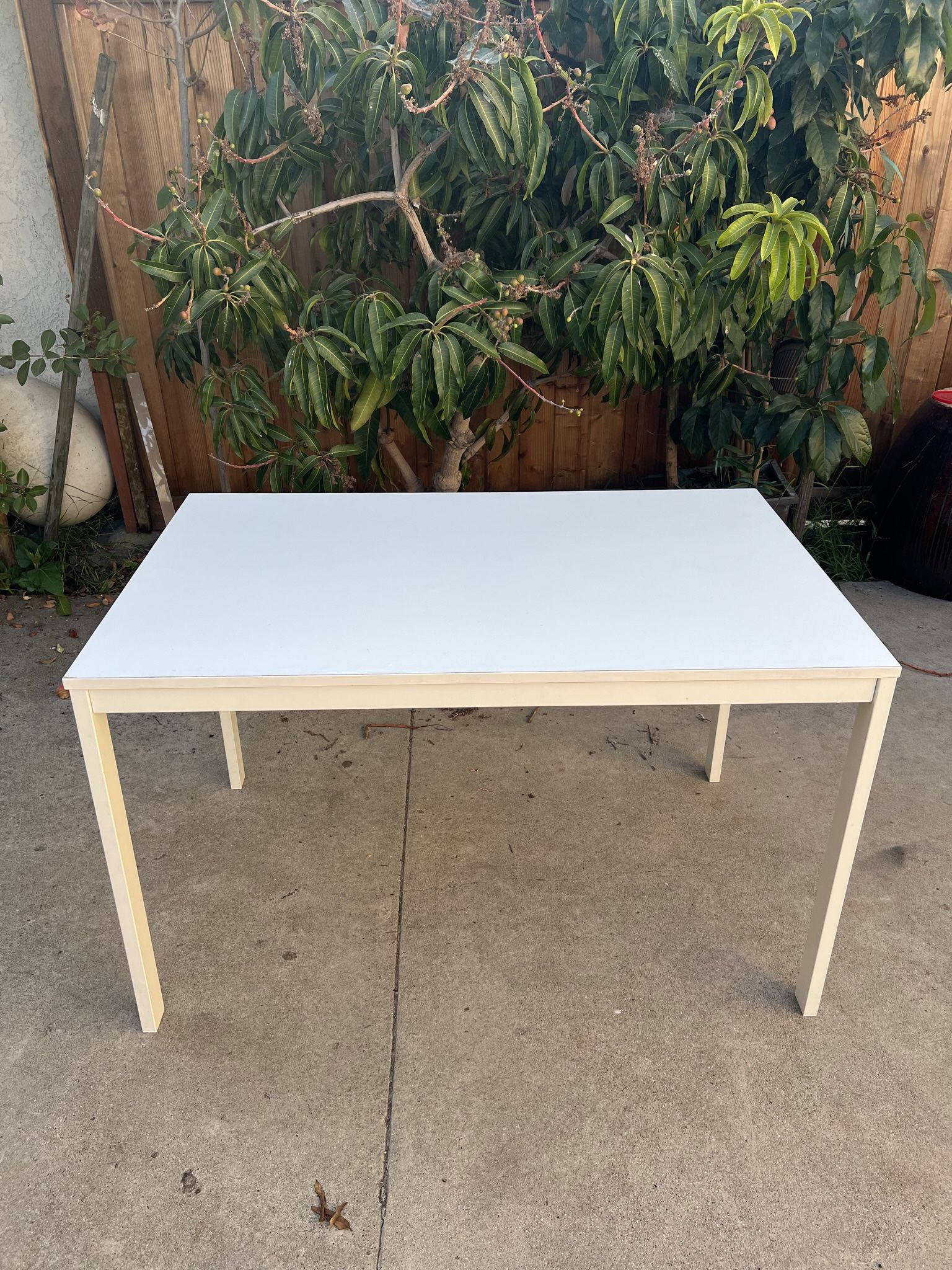 White Dining Table