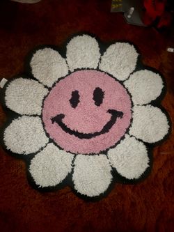 Smiley Flower Rug