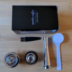 Reusable Stainless Steel Nespresso Pods
