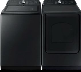 Samsung Washer and Dryer Set Black