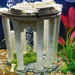 Aztec Ruin Fish Tank Ornament/bubbler