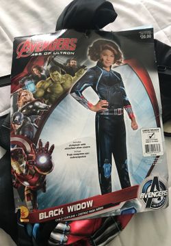 Kids costume girls black widow