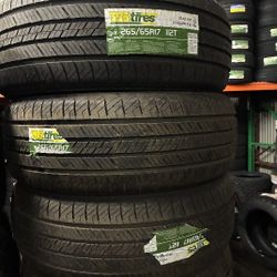 265/65/17 Tbb Tires Installed And Balanced