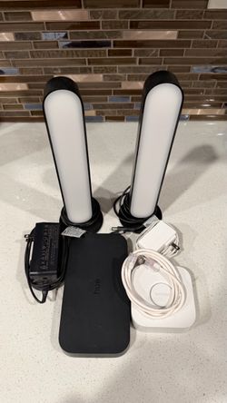 Philips Hue Sync 4K, Hue Bridge, and Hue Lights