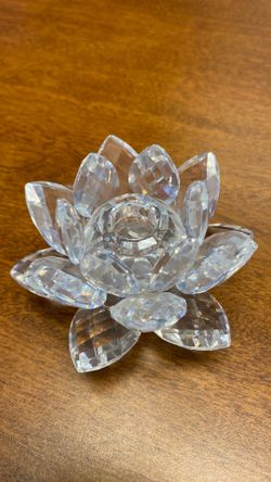 Crystal Taper Candle holder