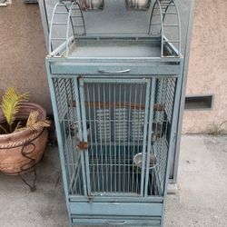 Metal Bird Cage. 