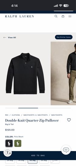 Polo Ralph Lauren quarter zip