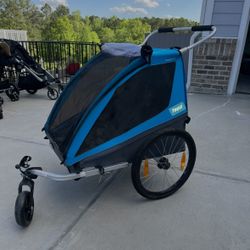 Thule Coaster XT 2-Seat Bicycle Trailer & Stroller #1