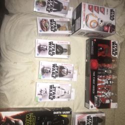 Collectors Star Wars Figurines Everything In The Original Boxes Never Opened All For Only $75 Firm