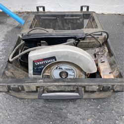 Circular Skill saw Craftsman  7 1/4
