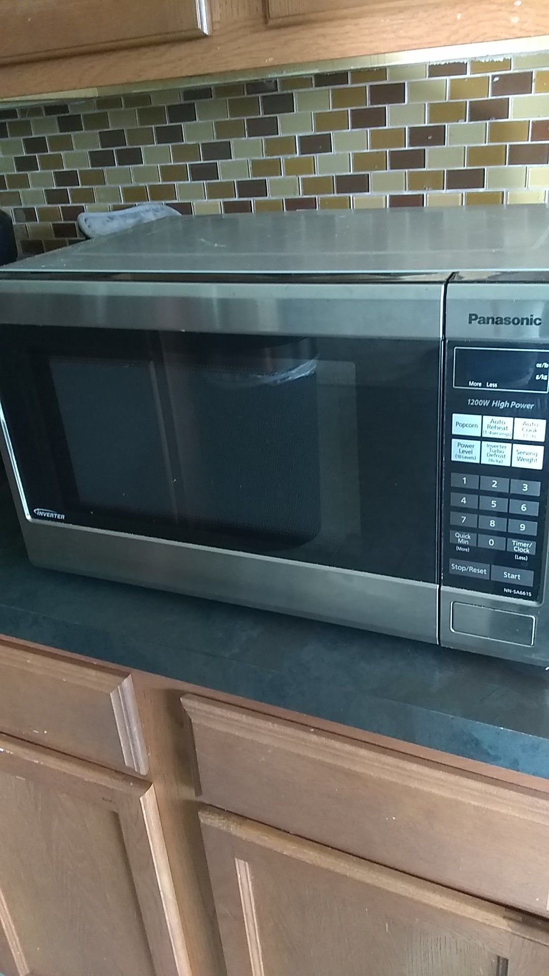 1200 Panasonic inverter microwave oven