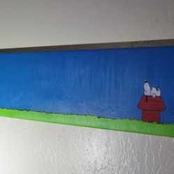 Snoopy Painting 