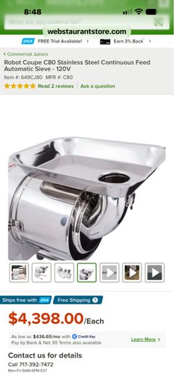 Robot stain juicer, machine brand new