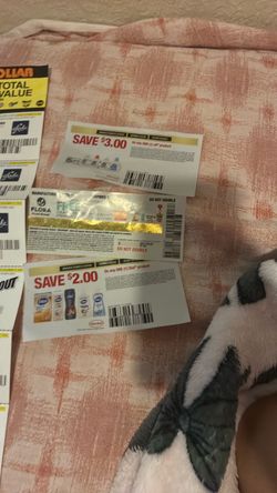 Coupons worth 60$