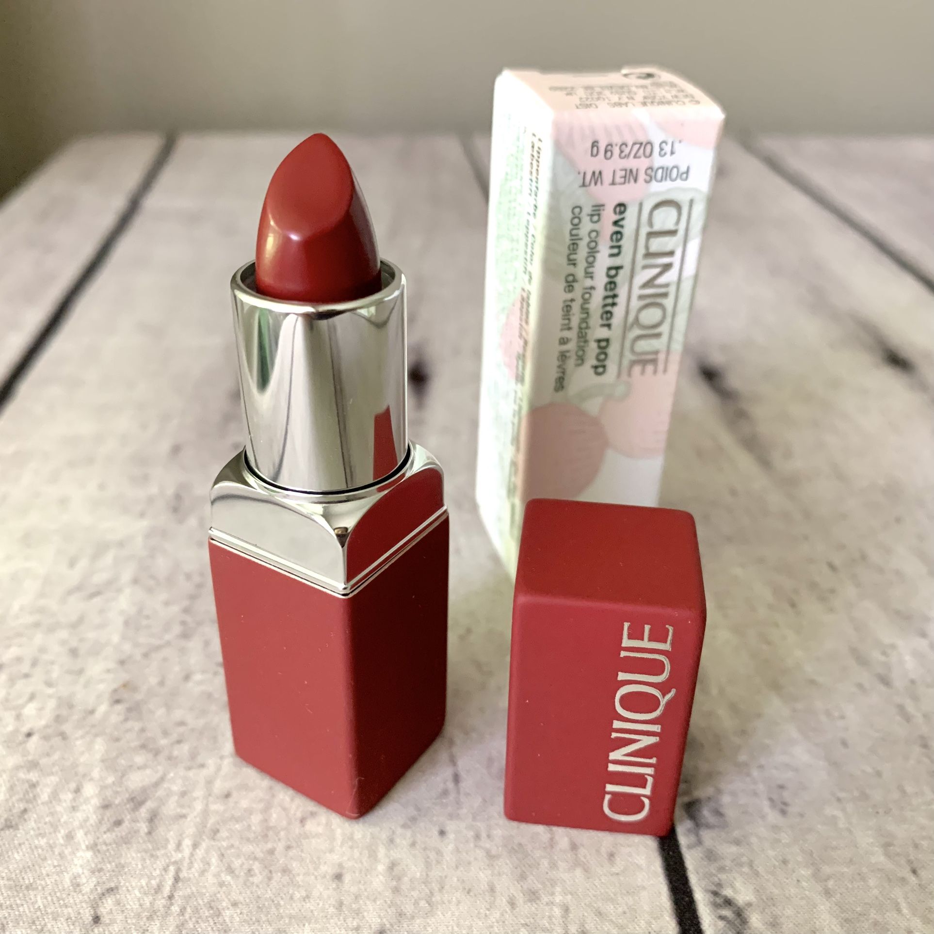 Clinique Even Better Pop Lip Colour Foundation  #17 woo me 0.13oz/3.9g 