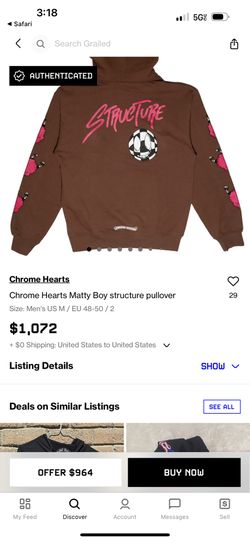 Chrome hearts Matty Boy Structure hoodie