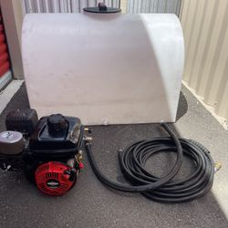 Pressure Washer Set Up 