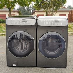 SAMSUNG FLEX WASHER AND ELECTRIC DRYER. WORKS PERFECT. 45 DAYS WARRANTY 