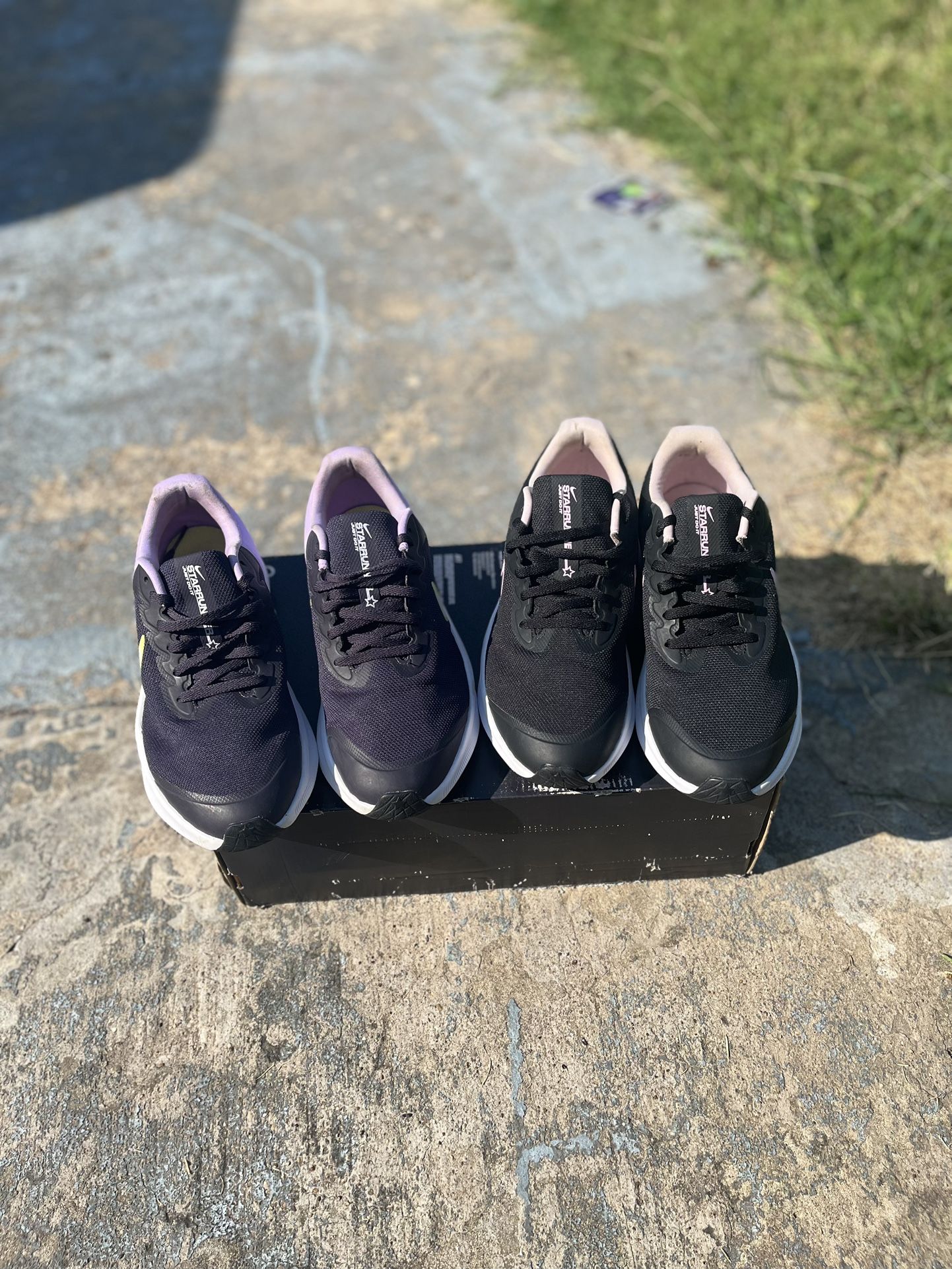 2 Pairs Of Nike Soft Just Do It Star Runners🔥🔥