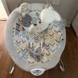 Fisher-Price Sweet Snugapuppy Deluxe Bouncer 