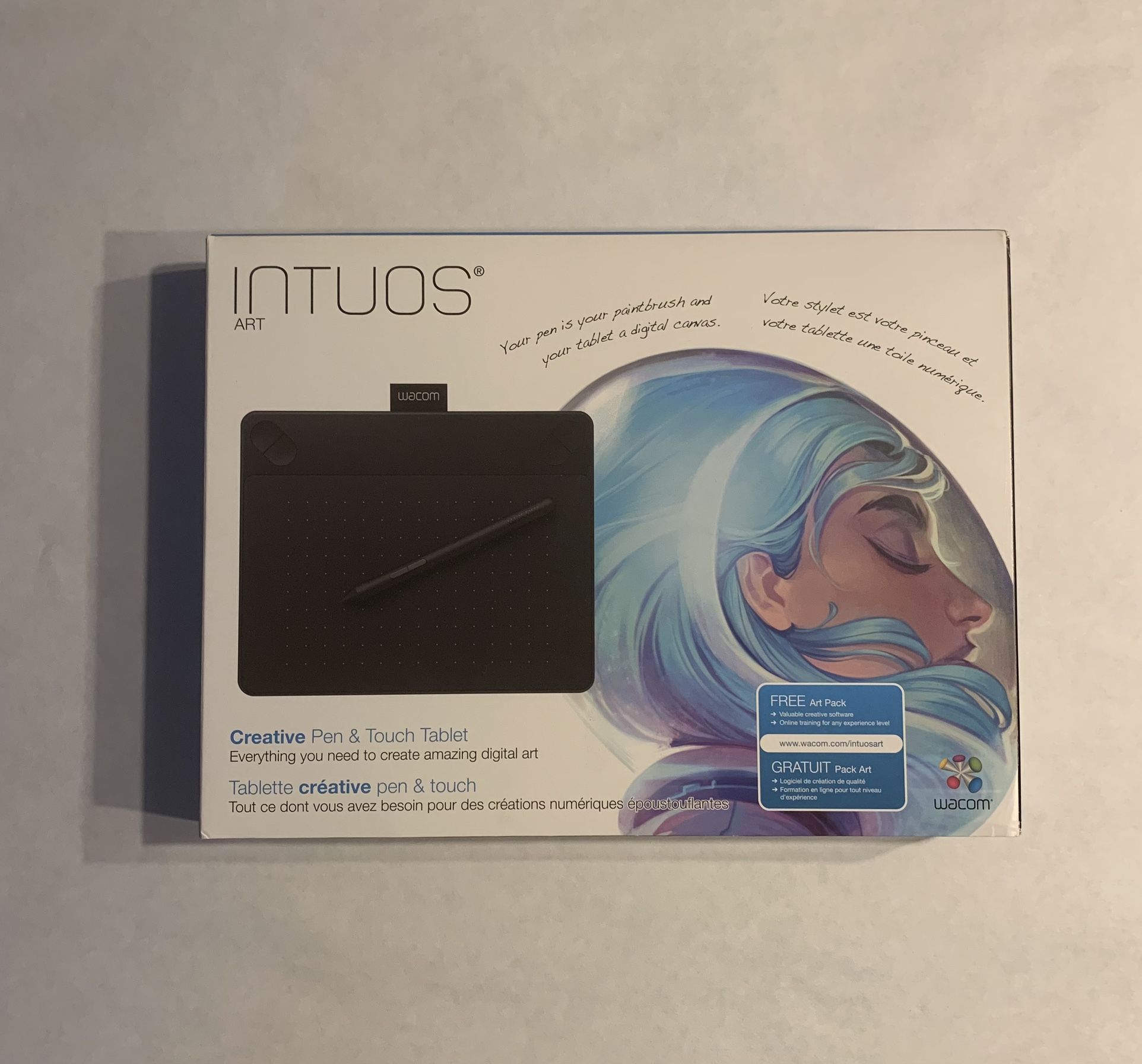 Wacom Intuos Art Pen & Touch Tablet