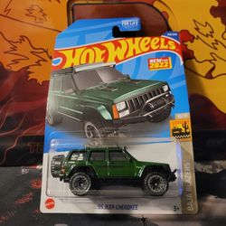 2022 Hot Wheels #150 Baja Blazers '95 Jeep Cherokee
