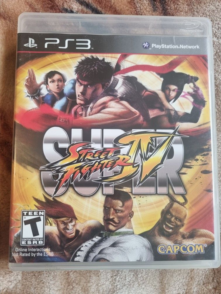 PS3 SUPER STREET FIGHTER 4