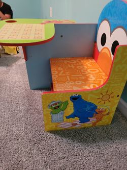 Sesame street kids desk!!