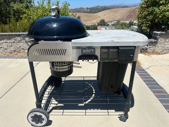 Weber Performer Charcoal Grill 22 inch BBQ Kettle Table Asador De Carbon