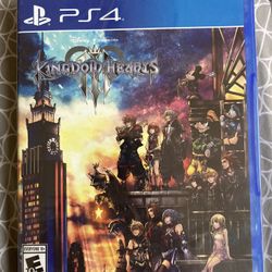 Kingdom Hearts 3 III Ps4 Brand New