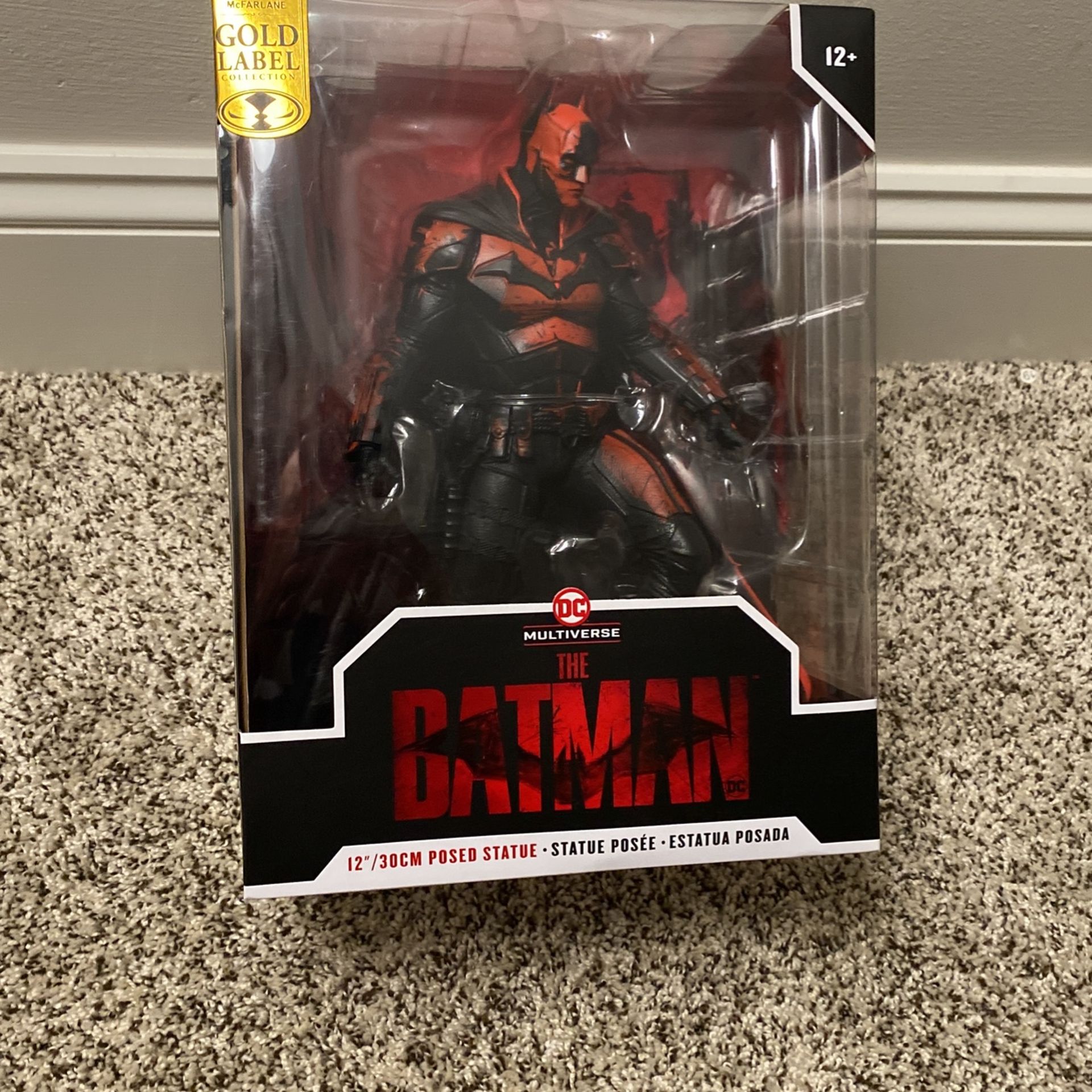 The Batman 12” Statue Gold Label